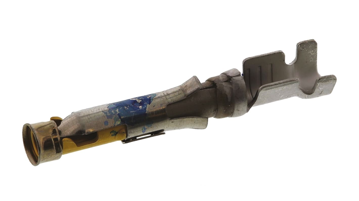 TE Connectivity Type III+ Series Female Crimp Terminal, 18AWG Min, 16AWG Max