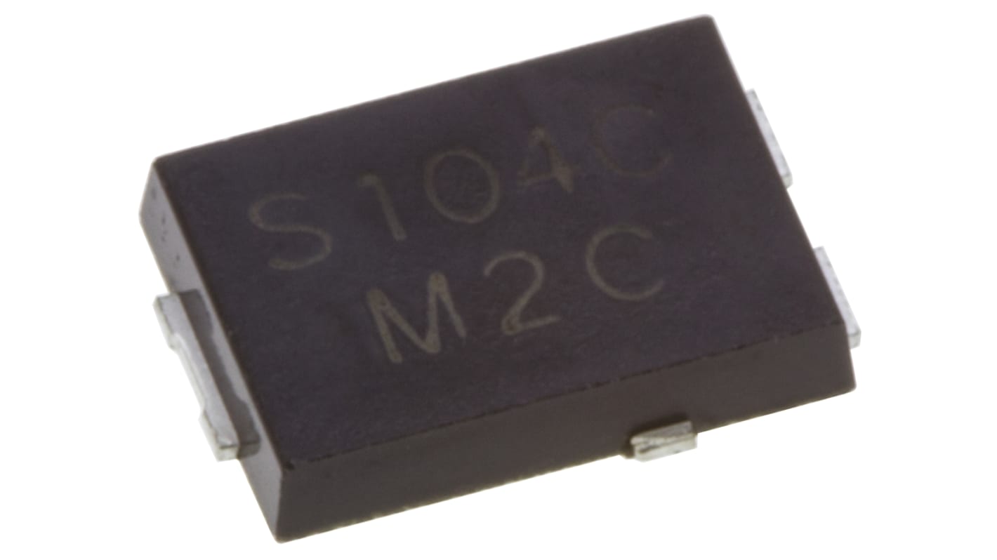 Vishay 40V 10A, Dual Schottky Diode, 3-Pin TO-277A SS10P4C-M3/86A