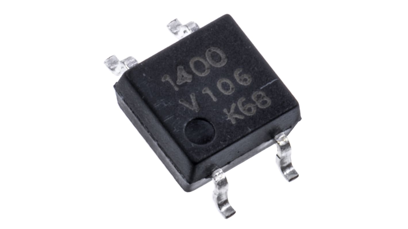 Relè a stato solido VO1400AEFTR, Montaggio su circuito stampato, 0,35 A, 60 V