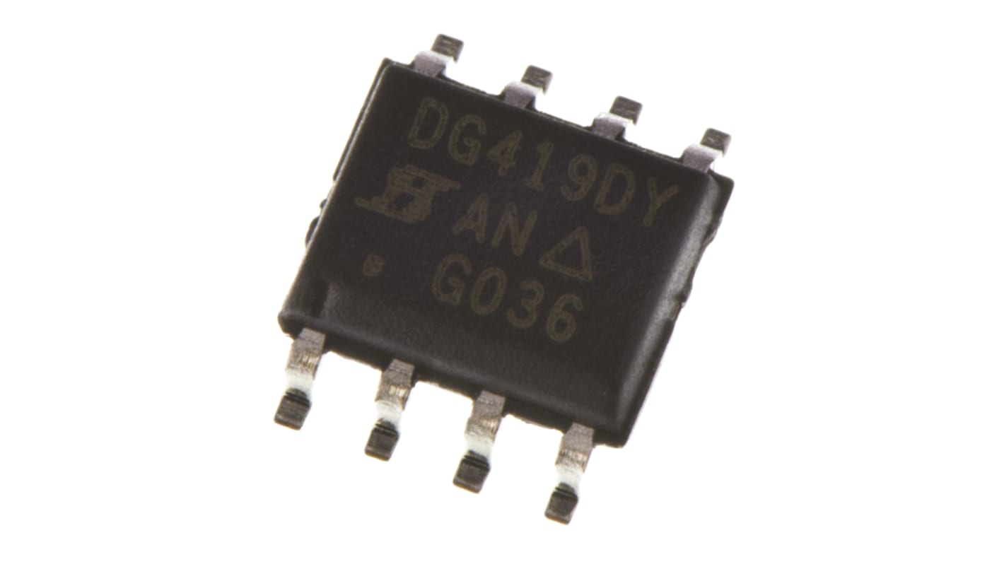 Vishay Analoger Schalter, 8-Pin, SOIC, 15, 18, 24, 28 V- einzeln, ±12V- bipolar