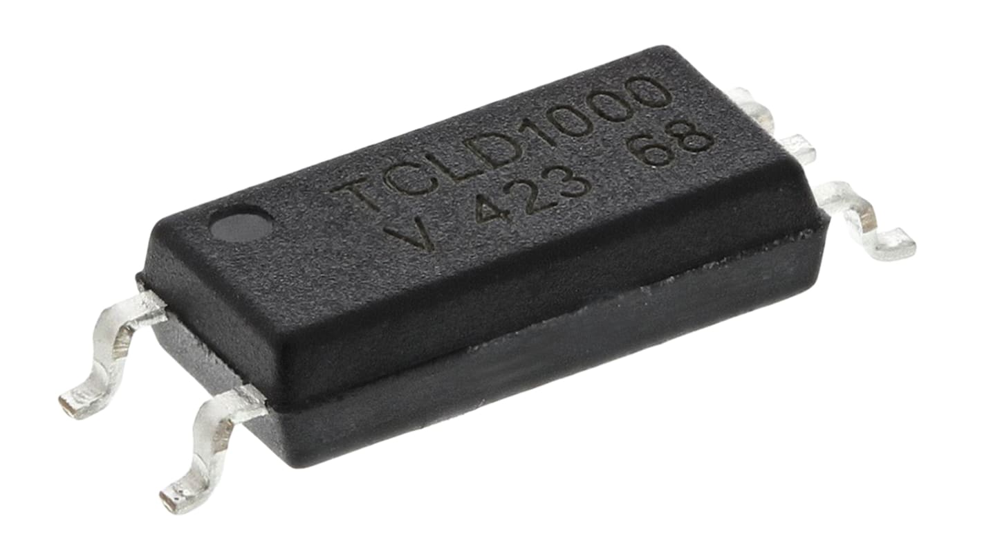 Vishay, TCLD1000 DC Input Darlington Output Optocoupler, Surface Mount, 4-Pin SOP