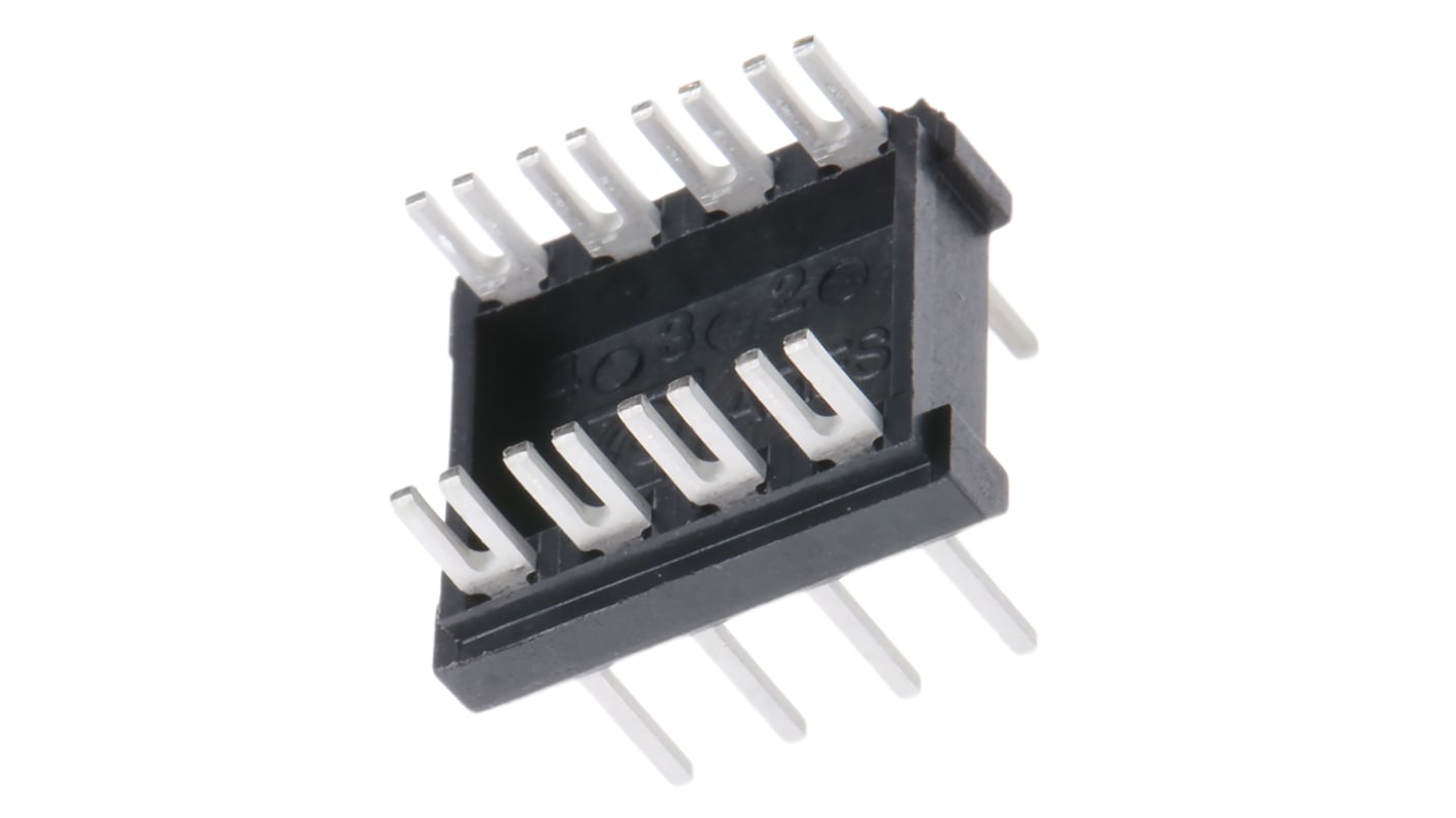 Aries Electronics DIP8插针 DIL插针, 2.54mm节距, THT安装, 镀锡镀镍触芯