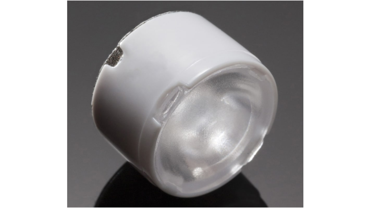 Ledil FA10901_TINA-WW, Tina Series LED Lens, 52 → 53 ° Wide Angle Beam