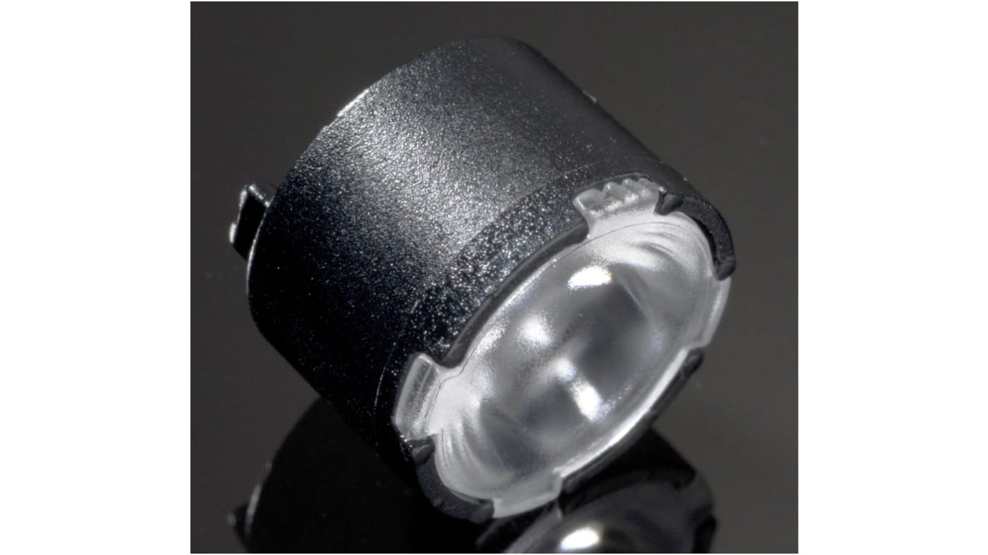 Ledil FP10996_LISA2-W-PIN, Lisa2 Series LED Lens, 27 → 49 ° Wide Angle Beam