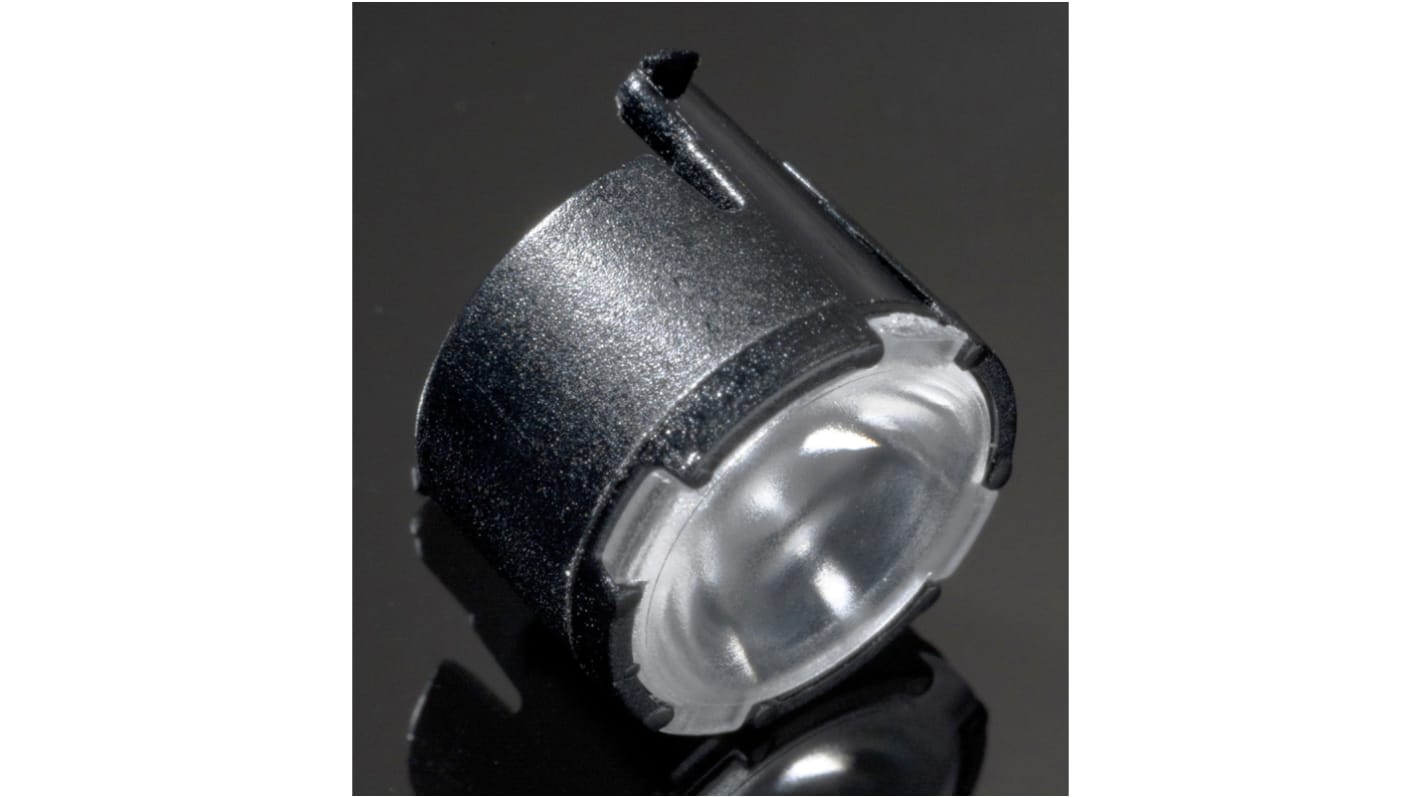 Lente LED Ledil, diámetro 9.9mm, 9.9 (Dia.) x 6.8mm, Ángulo Medio, 19 → 34 °, para Cree XP-E, Cree XP-G, Cree