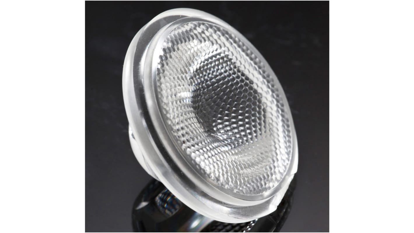 Lente per LED Ledil C10686_EVA-W, diam. 35mm, emissione Ad angolo ampio, copertura 32 → 48 °, per Cree MC-E,
