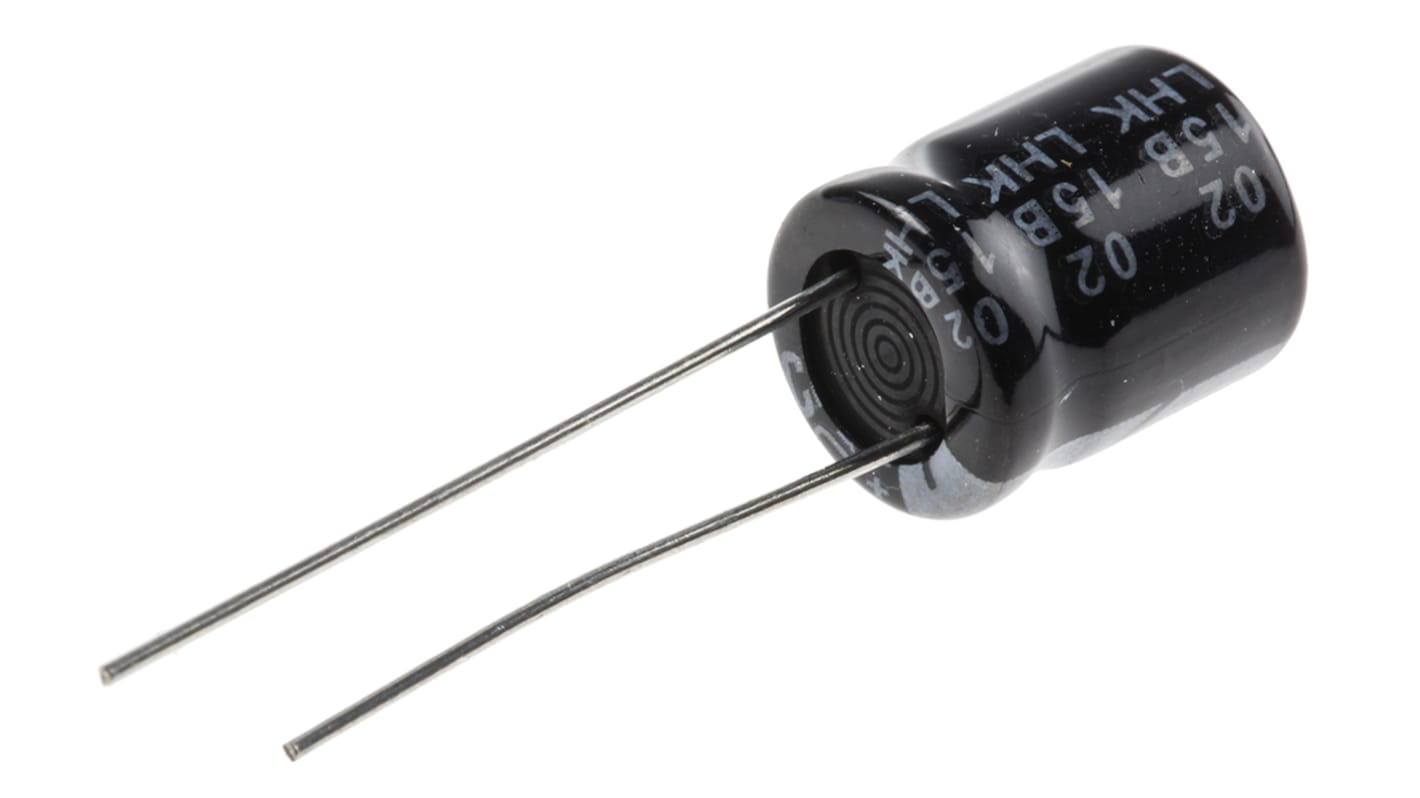 RS PRO 680μF Aluminium Electrolytic Capacitor 25V dc, Radial, Through Hole