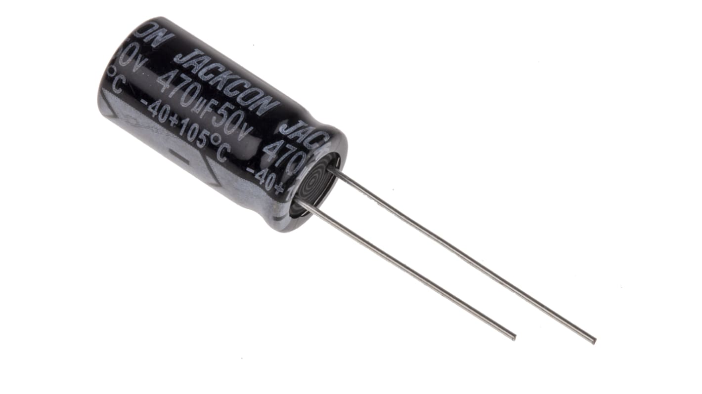 Condensateur RS PRO, Aluminium électrolytique 470μF, 50V c.c.