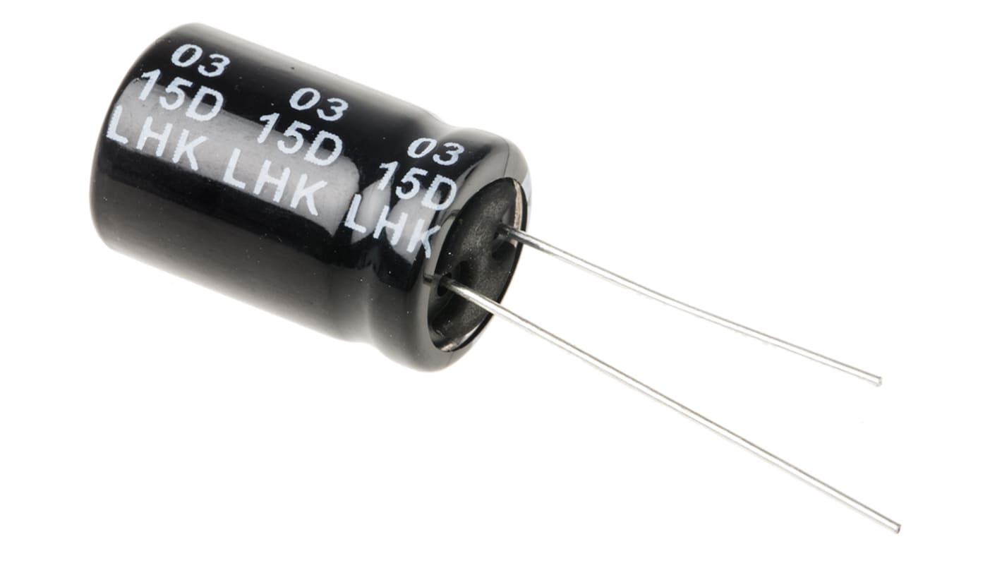 Condensateur RS PRO, Aluminium électrolytique 470μF, 63V c.c.