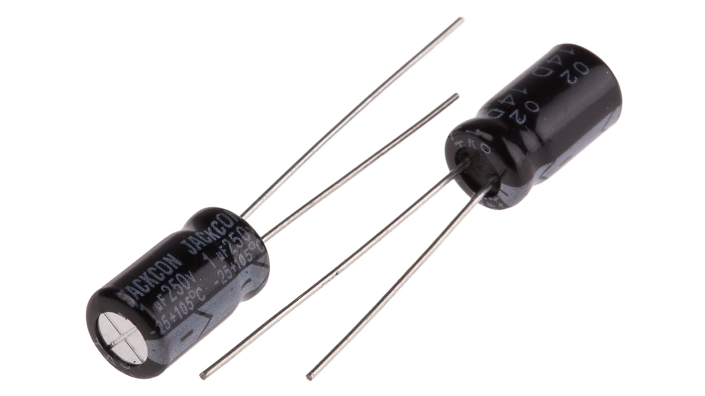 Condensateur RS PRO, Aluminium électrolytique 1μF, 250V c.c.