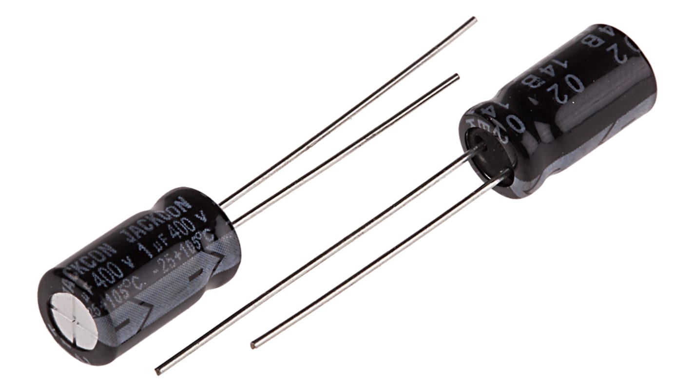 公式ファッションブランド通販サイト PRO RS 1μF,400V ±20 スルーホール ラジアル、 コンデンサ, dc タイムセール