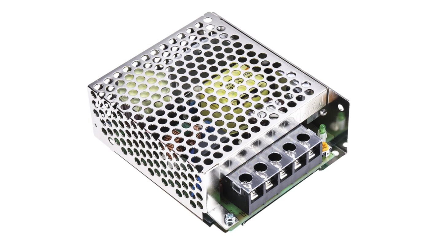 Fuente de alimentación conmutada RS PRO, 24V dc, 2.5A, 60W, 1 salida, Montaje en panel