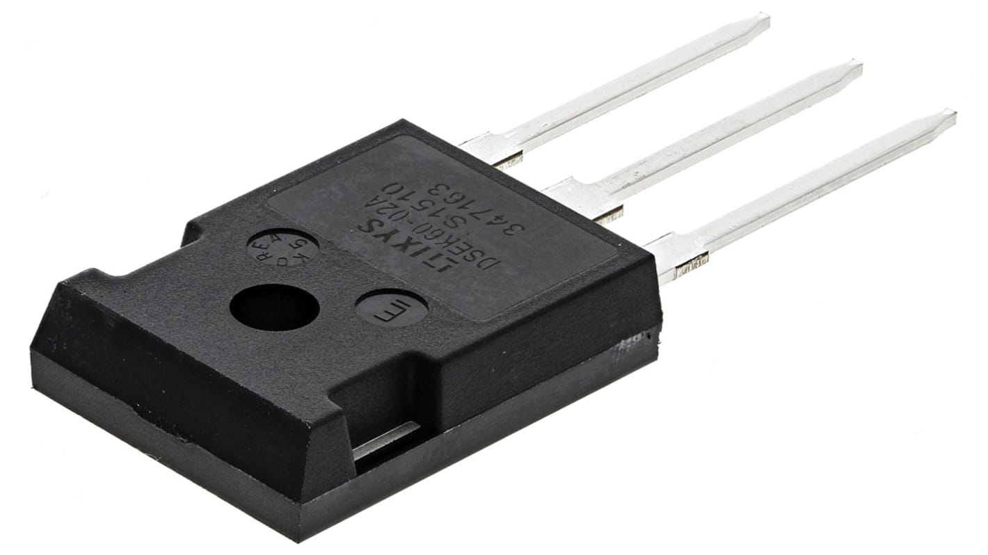 IXYS 200V 50A, Dual Rectifier Diode, 3-Pin TO-247AD DSEK60-02A