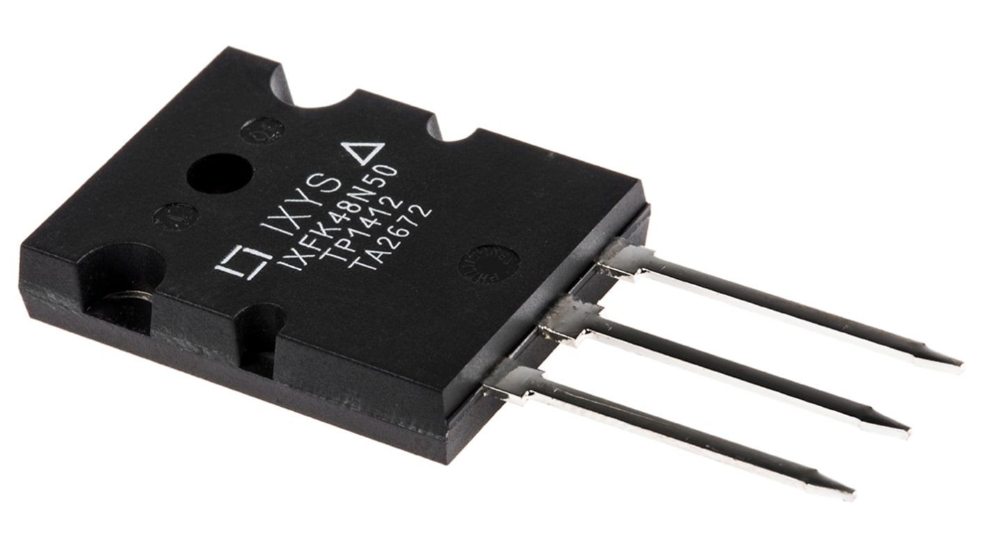 IXYS HiperFET N-Channel MOSFET, 48 A, 500 V, 3-Pin TO-264AA IXFK48N50