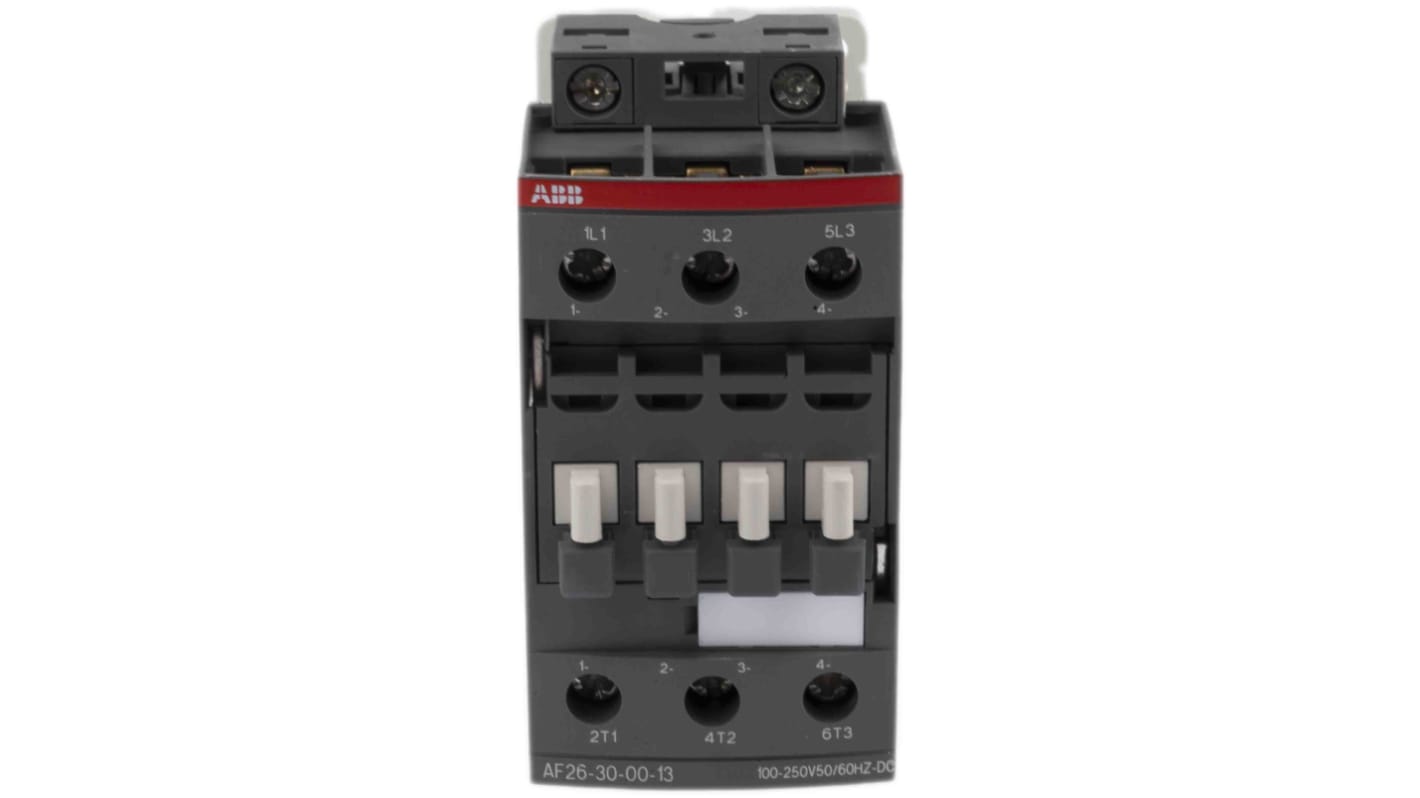 ABB AF26 AF Contactor, 230 V ac Coil, 3-Pole, 45 A, 11 kW, 3NO, 690 V ac