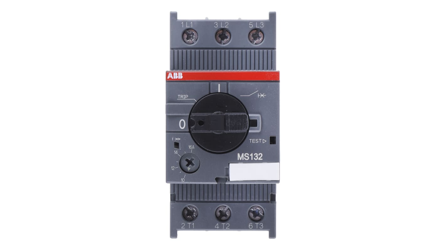 ABB 10 → 16 A Motor Protection Circuit Breaker