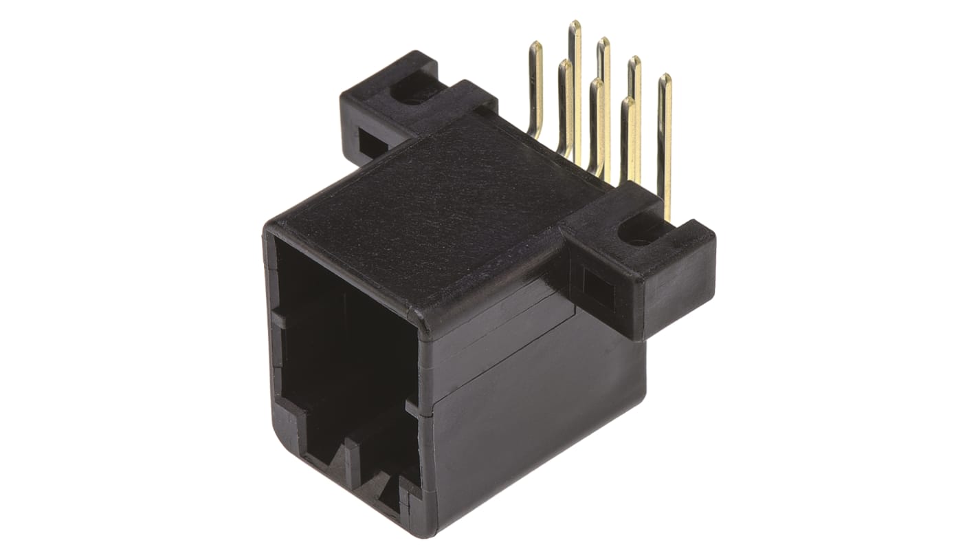 TE Connectivity, MULTILOCK 040 II Female Connector Housing, 2.5mm Pitch, 8 Way, 2 Row Right Angle