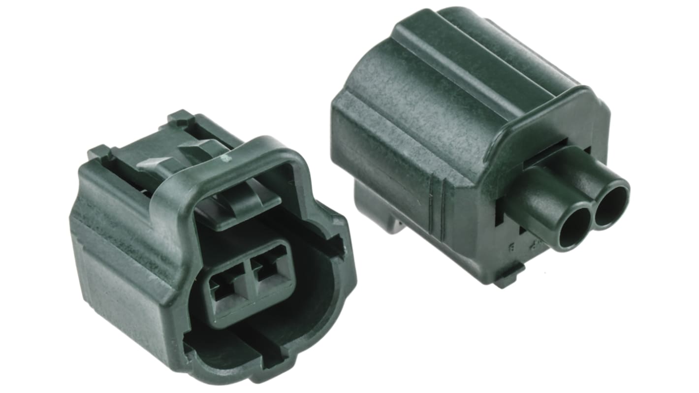 TE Connectivity, EconoSeal J Mark II Automotive Connector Plug 2 Way  2822362-4