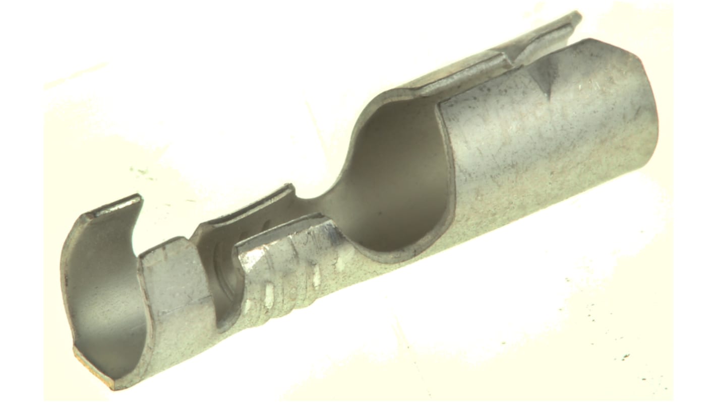 TE Connectivity, 170021 Uninsulated Crimp Bullet Connector, 0.5mm² to 2.27mm², 20AWG to 14AWG, 4mm Bullet diameter