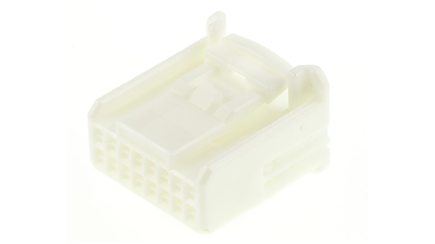 TE Connectivity, MULTILOCK 025 Male Connector Housing, 2.2mm Pitch, 16 Way, 2 Row