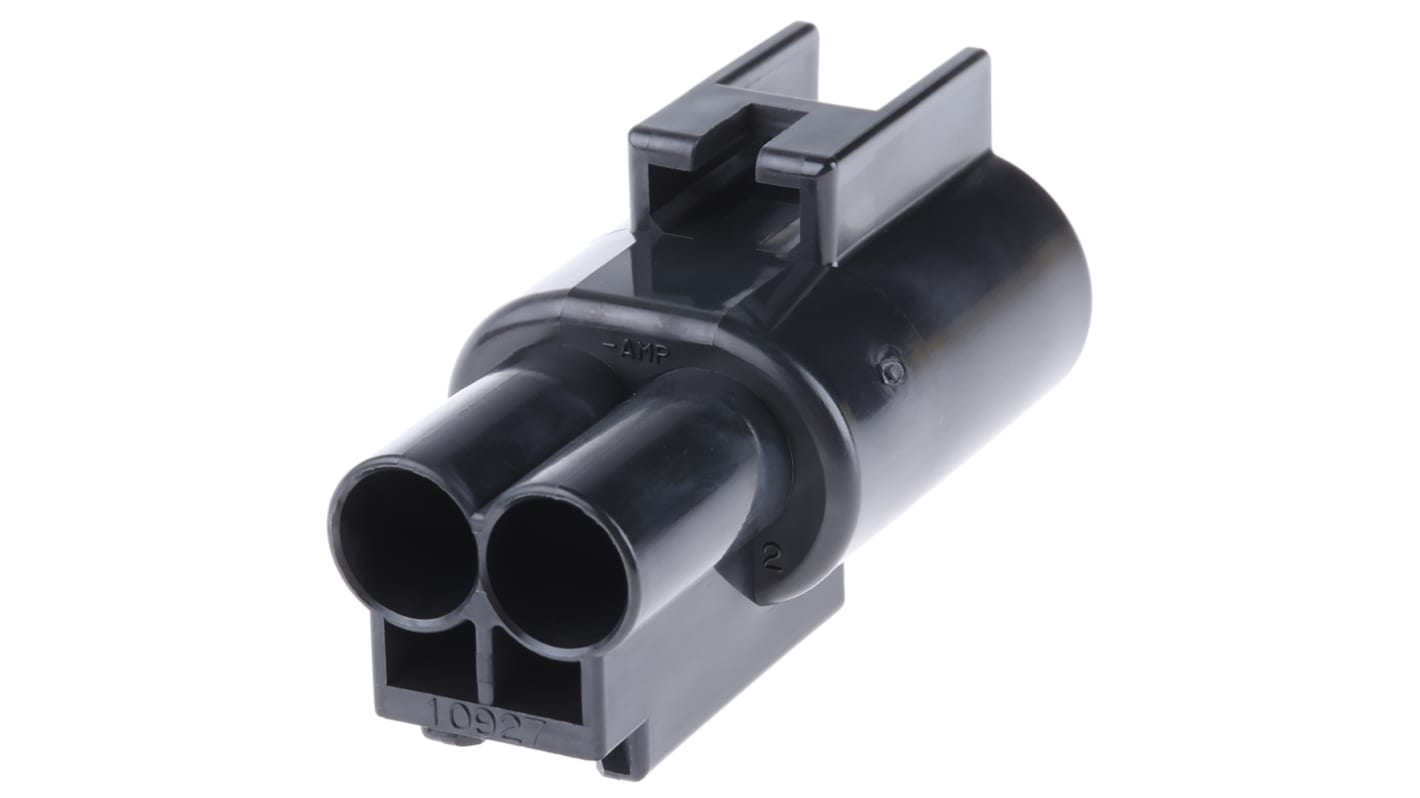 TE Connectivity, .187 Series Automotive Connector Socket 2 Way