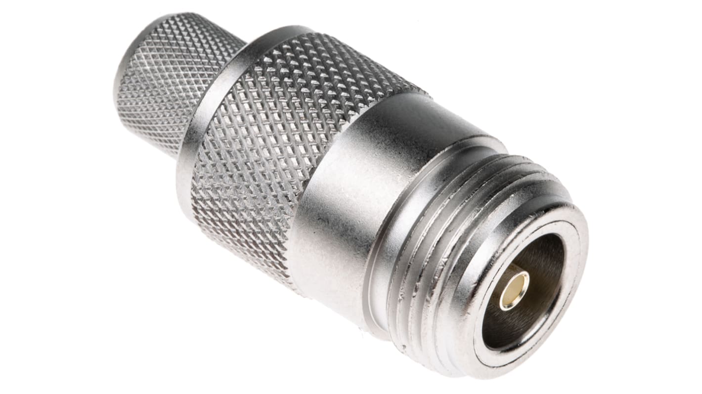 Telegartner, Jack Cable Mount N Connector, 50Ω, Crimp Termination, Straight Body