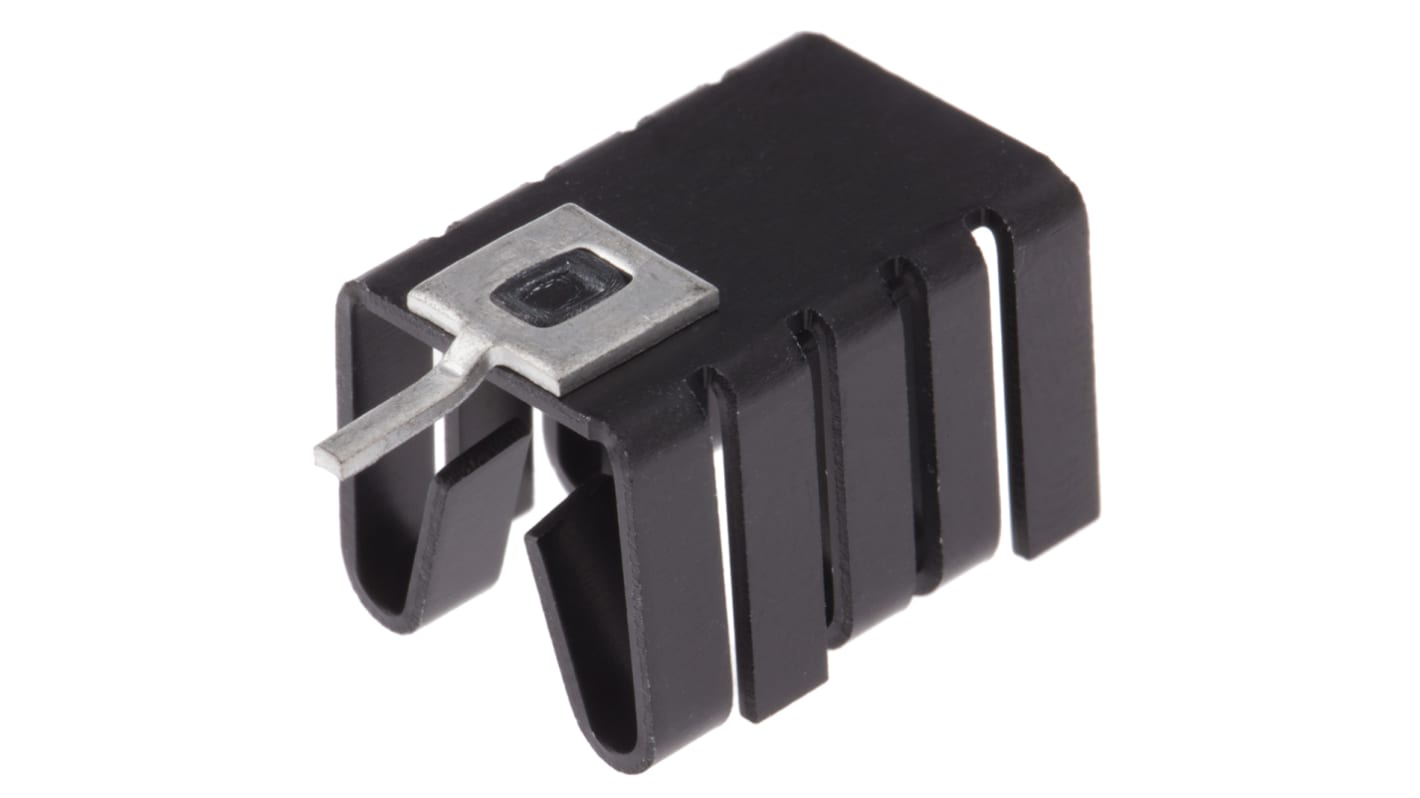 Disipador AAVID THERMALLOY Negro, 27.3K/W, dim. 12.7 x 14.48 x 19.05mm para TO-220, TO-262