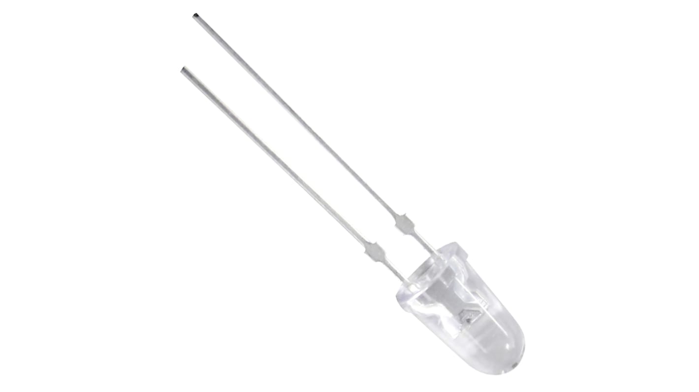 Nichia THT LED Weiß 3,2 V, 50 ° 5 mm (T-1 3/4)