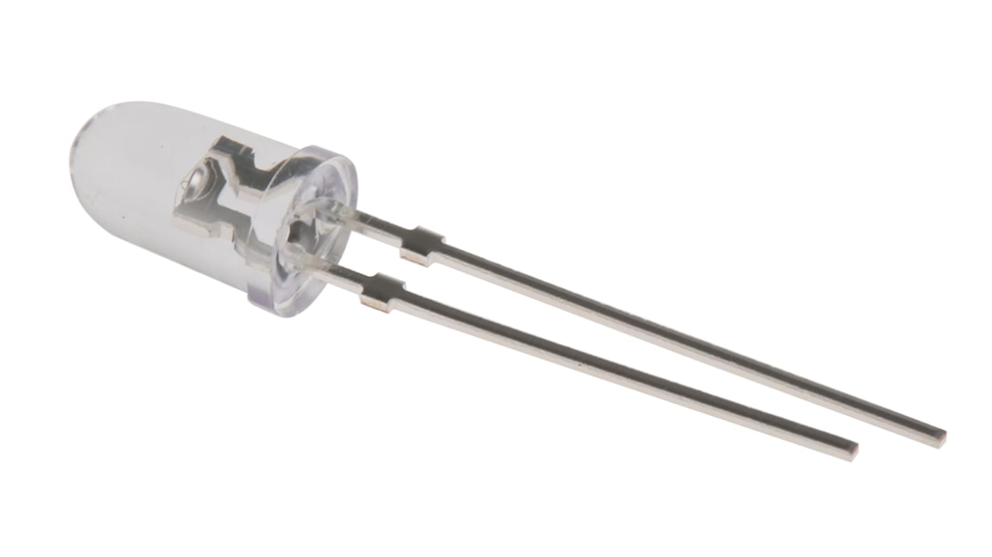 日亜化学工業 LED, 白, スルーホール実装, 5 mm (T-1 3/4 日亜化学工業 LED, 白, スルーホール実装, 5 mm (T-1 3/4