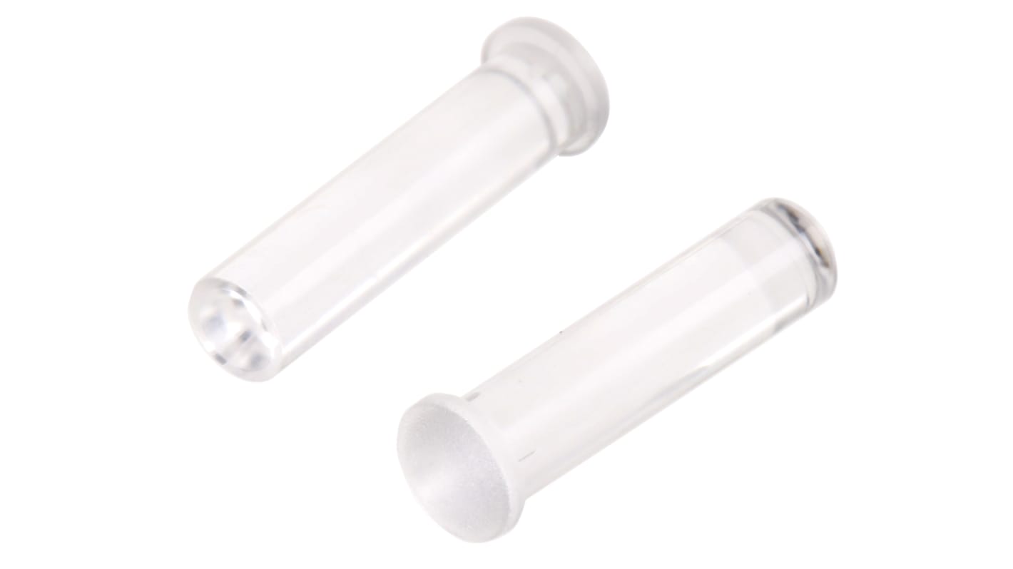 PLP5-2-625 Bivar, Panel Mount LED Light Pipe, Clear Round Lens