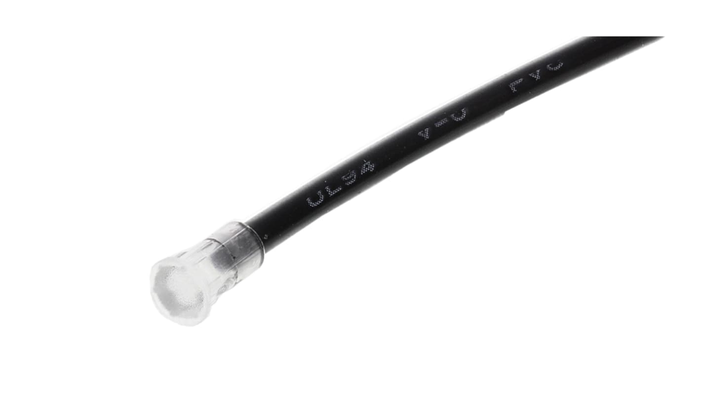 Światłowód do LED, Elastyczne, prosty, dł. 154mm, Bivar