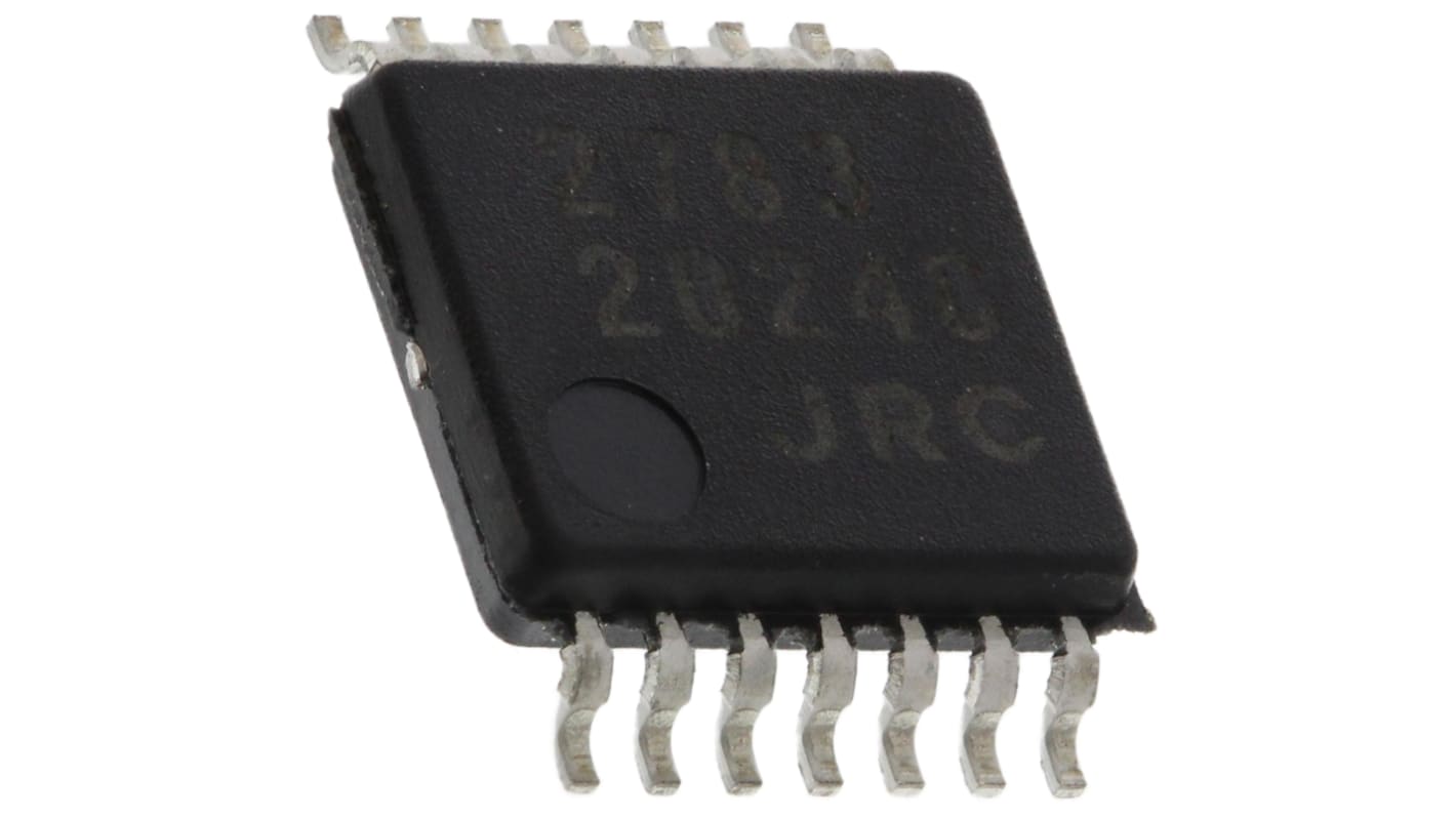 Amplificatore audio Classe A-B Nisshinbo Micro Devices, Mono, 14 Pin, alim. singola, SSOP