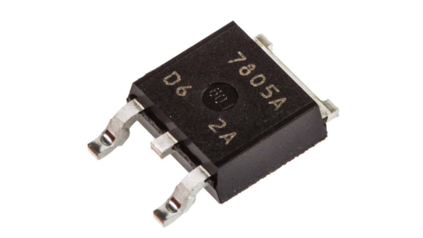 Nisshinbo Micro Devices 线性稳压芯片, 5 V输出, 1.5A最大输出, 单路输出, TO-252, 3针, 贴片安装, -40°C→+85°C
