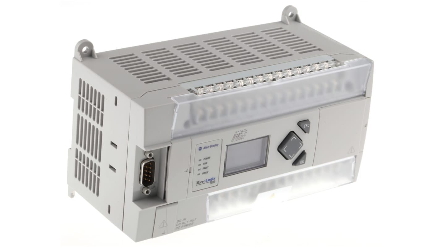 Moduł PLC We/Wy Allen Bradley Moduł PLC We/Wy 1766 Przekaźnik MicroLogix seria 1400 1766-L32BXB 87 x 180 x 90 mm