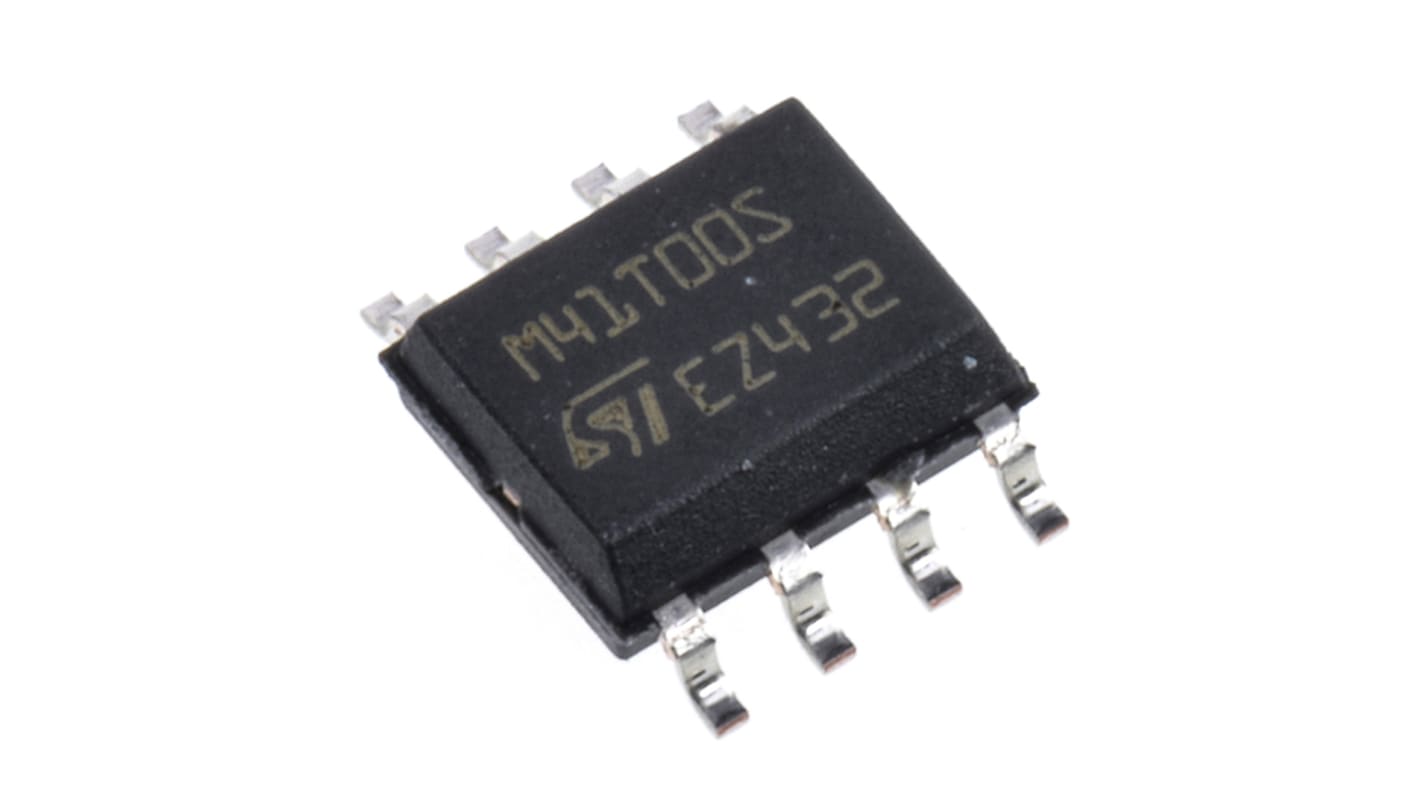 Reloj en tiempo real RTC STMicroelectronics M41T00SM6F 8B RAM I2C SOIC 8 Pines RS