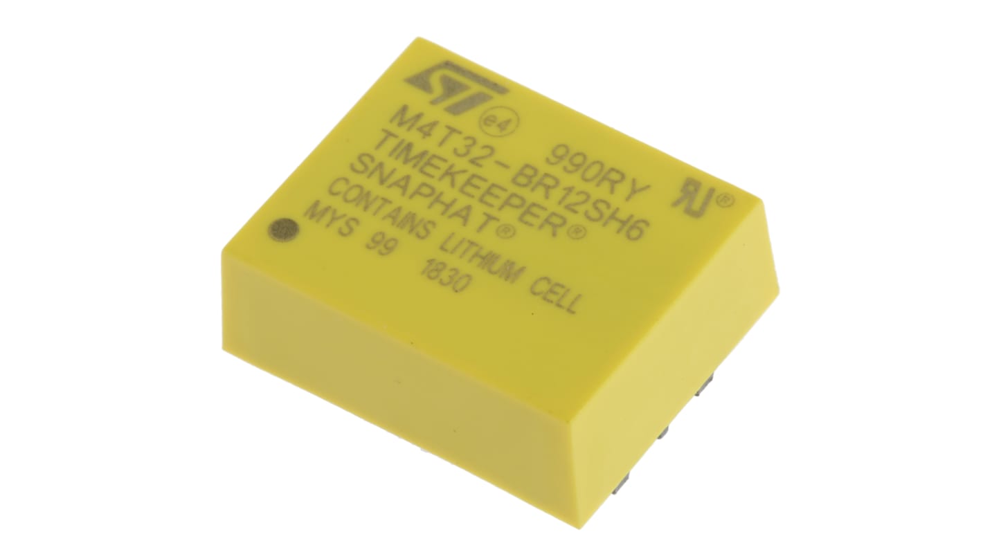 STMicroelectronics M4T32-BR12SH6, Battery Backup IC, 3 V 4-Pin, SNAPHAT