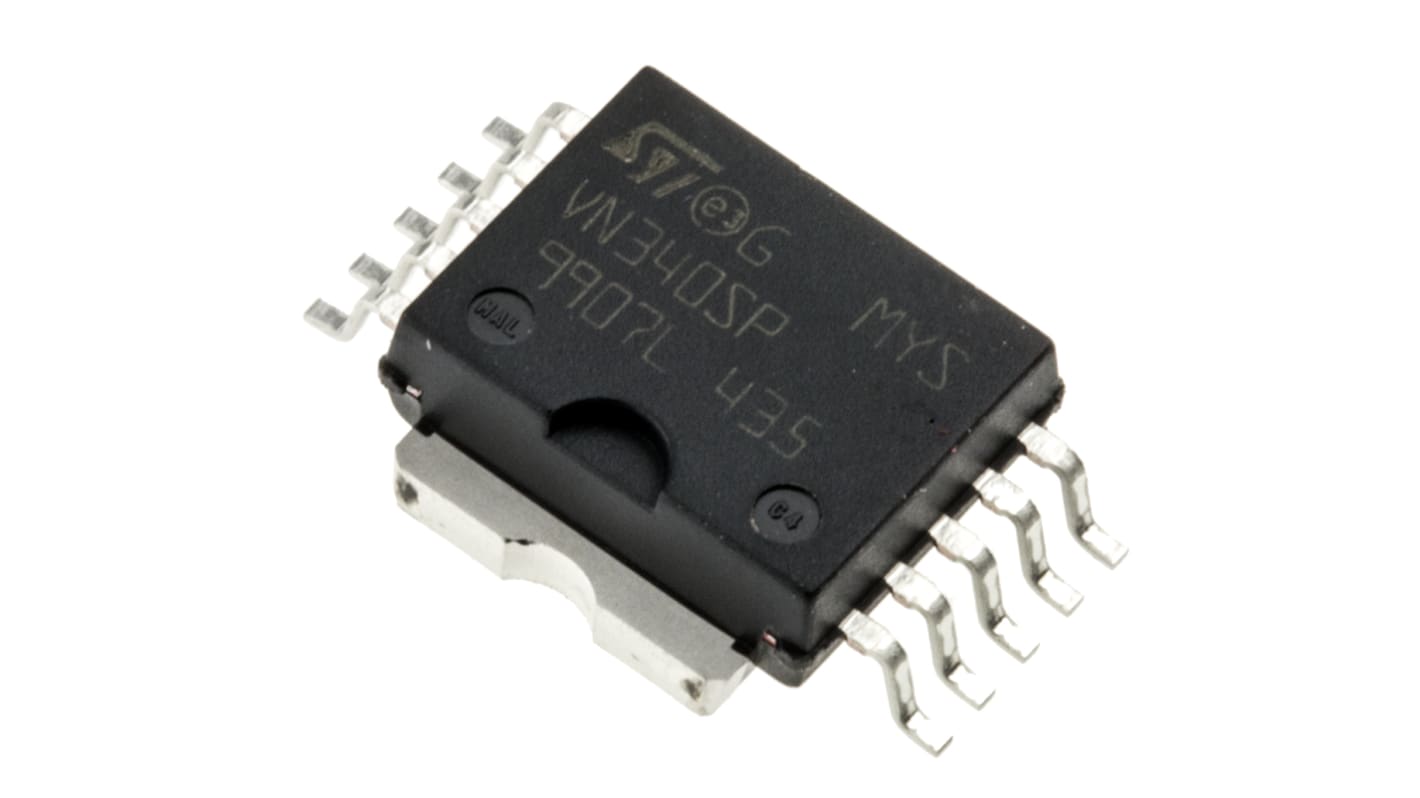 STMicroelectronics VN340SP-EHigh Side, Solid State Relay Power Switch IC 10-Pin, SOIC