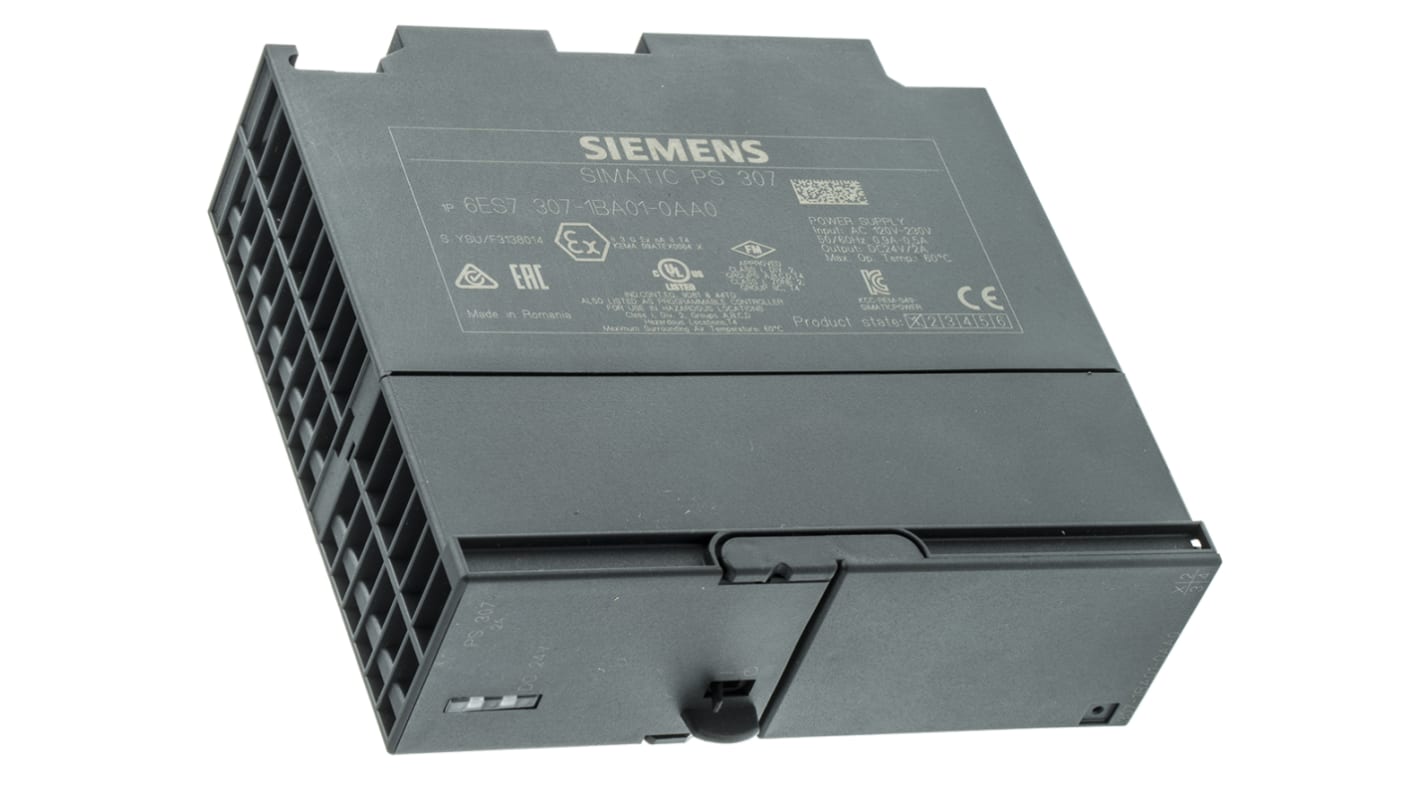 Siemens 开关模式导轨电源, 24V 直流 2A输出, 48W, 120 → 230V 交流输入, 单相, SIMATIC S7-300系列