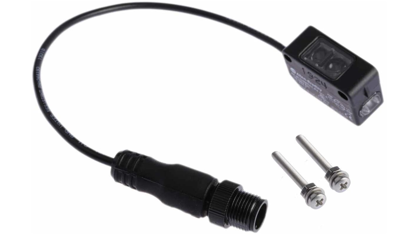 Rs-Online Sensore fotoelettrico Rettangolare Allen Bradley a diffusione rilevamento 3.800 → mm uscita PNP