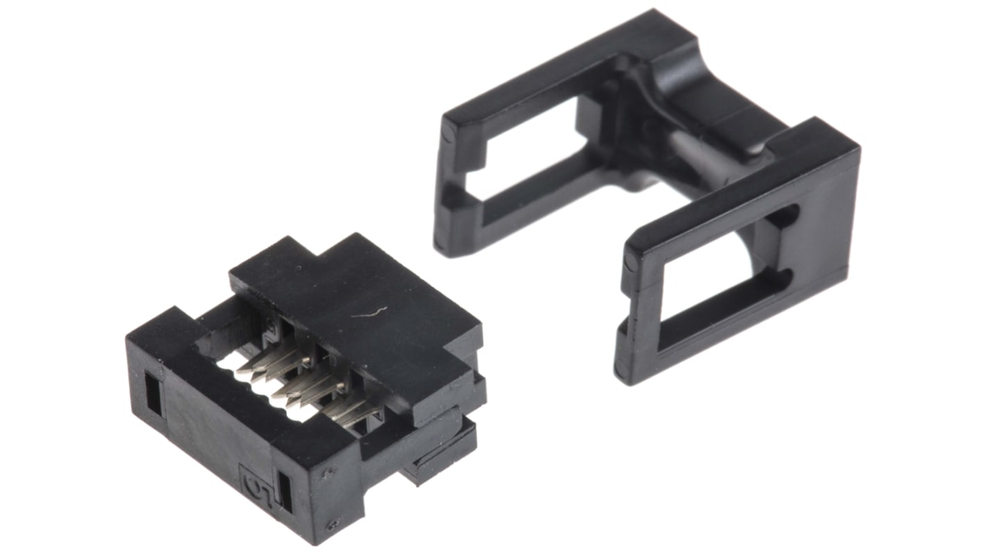 Amphenol Communications Solutions 6-Way IDC Connector Socket for Cable Mount, 2-Row