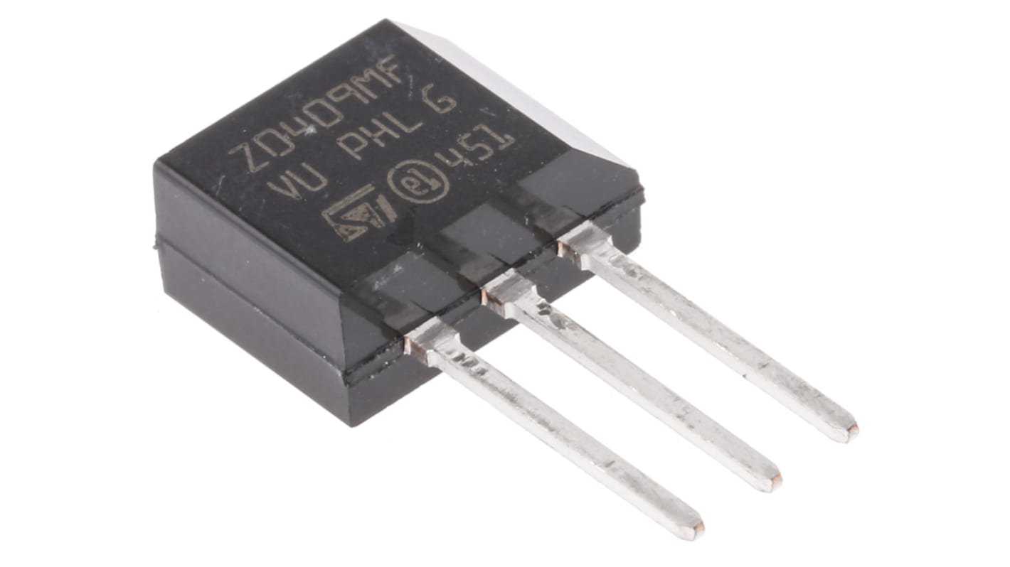 TRIAC 600V, 600V 4A, kapu indítófesz.: 1.3V, 10mA, TO-202, 3-tüskés