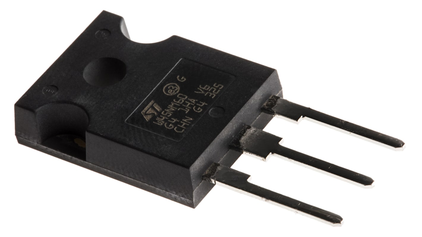 STMicroelectronics MDmesh N-Channel MOSFET, 45 A, 600 V, 3-Pin TO-247 STW45NM60