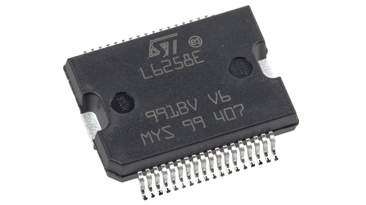 STMicroelectronics E-L6258E, Stepper Motor Driver IC, 40 V 1.2A 36-Pin, PowerSO