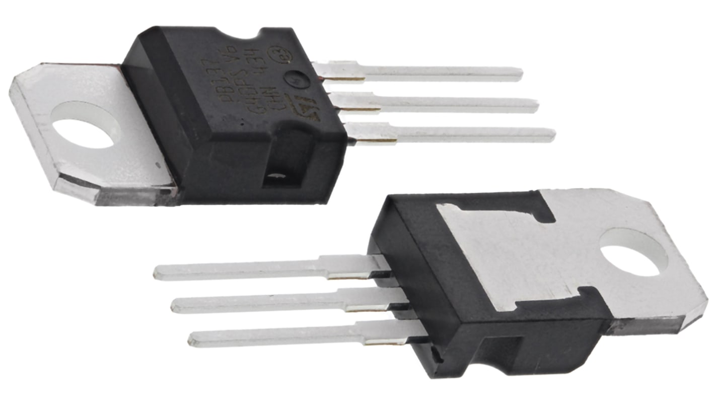 STMicroelectronics, 13.7 V Voltage Regulator, 1.5A, 1-Channel, ±1% 3-Pin, TO-220 PB137ACV