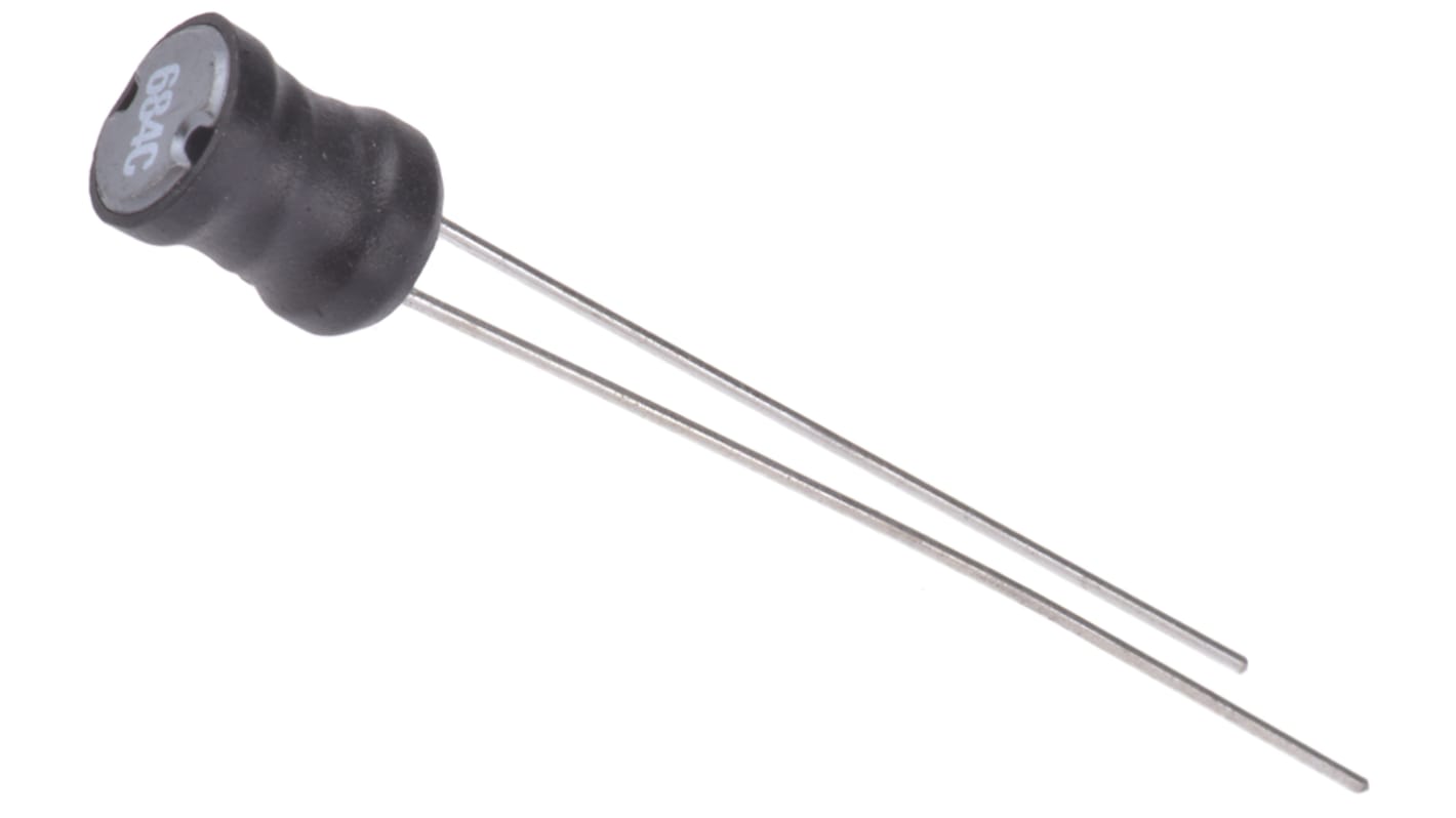 Murata 680 μH ±10% Radial Inductor, Max SRF:2.5MHz, Q:120, 250mA Idc, 2640mΩ Rdc, 2200R