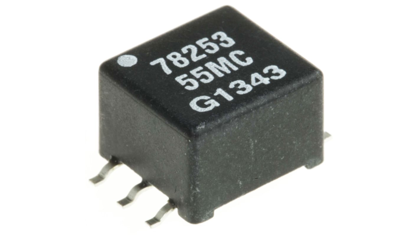 Murata Power Solutions Surface Mount Pulse Transformer 1:1.31 Turns Ratio, 0.83mH Prim. Inductance, 1.5Ω Prim.