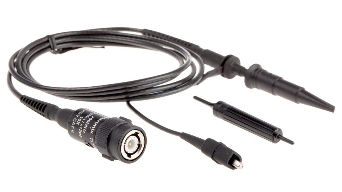 Tektronix TPP Series TPP0201 Oscilloscope Probe, Passive Type, 200MHz, 1:10, BNC Connector