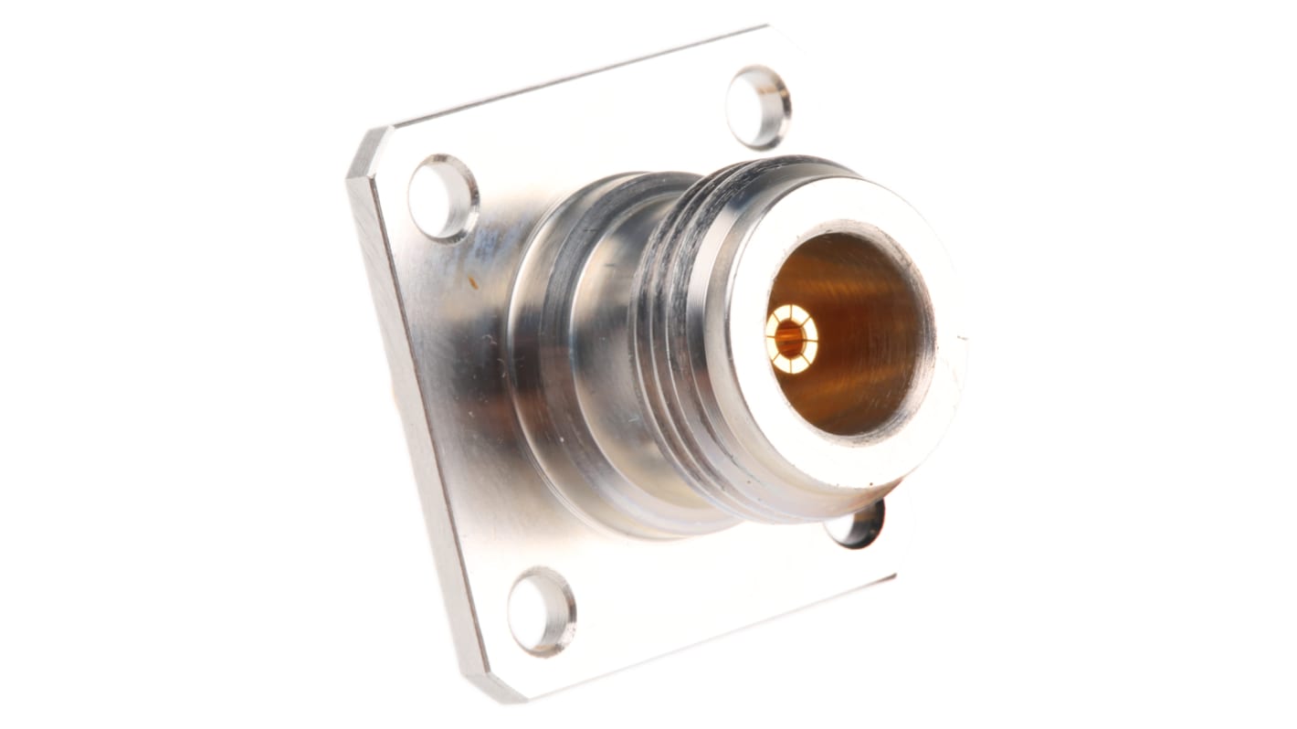 RF adapter Egyenes, 50Ω, Female → Female, 18GHz Normál