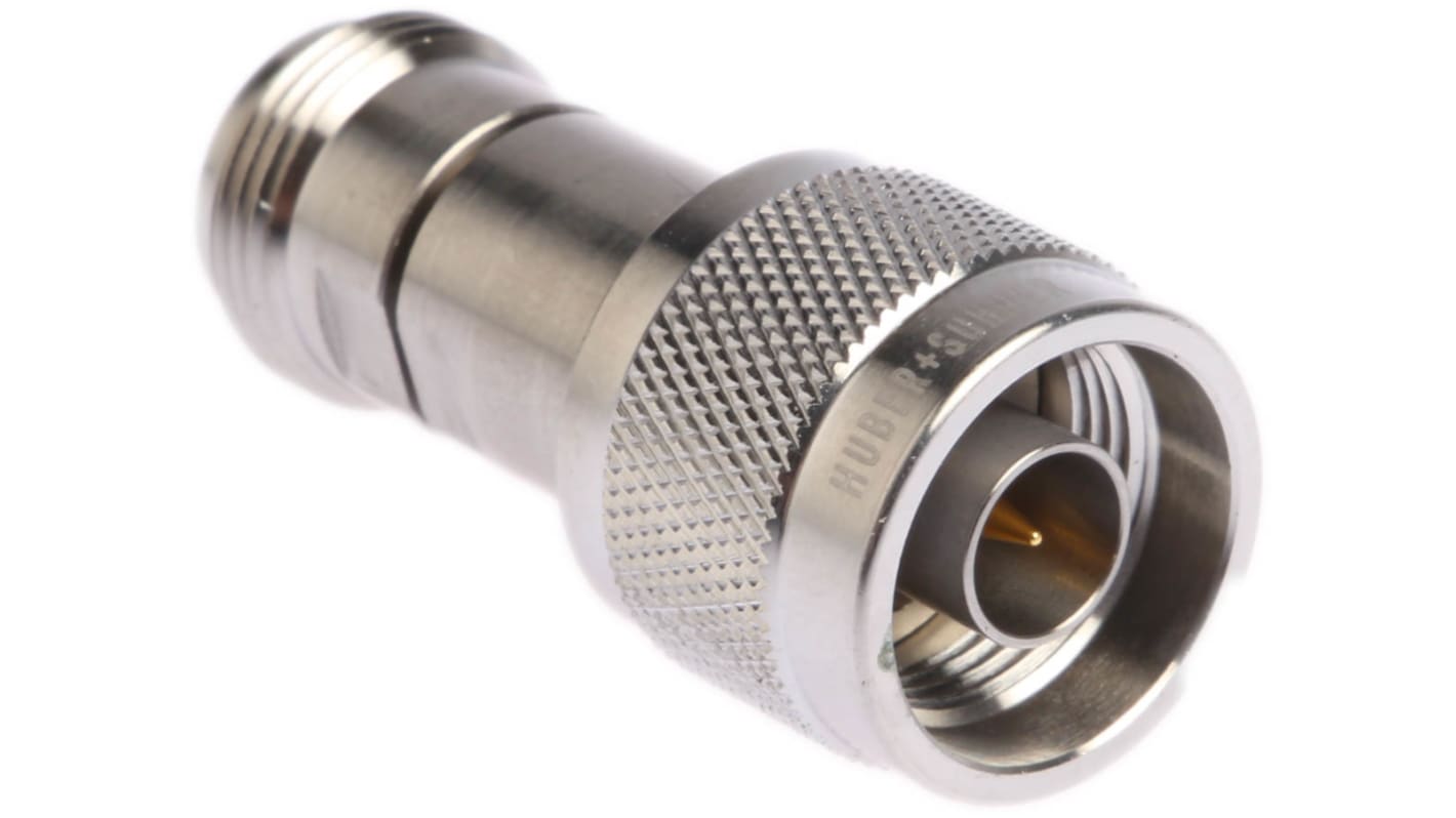 RF adapter Egyenes, 50Ω, Férfi → Female, 18GHz Normál