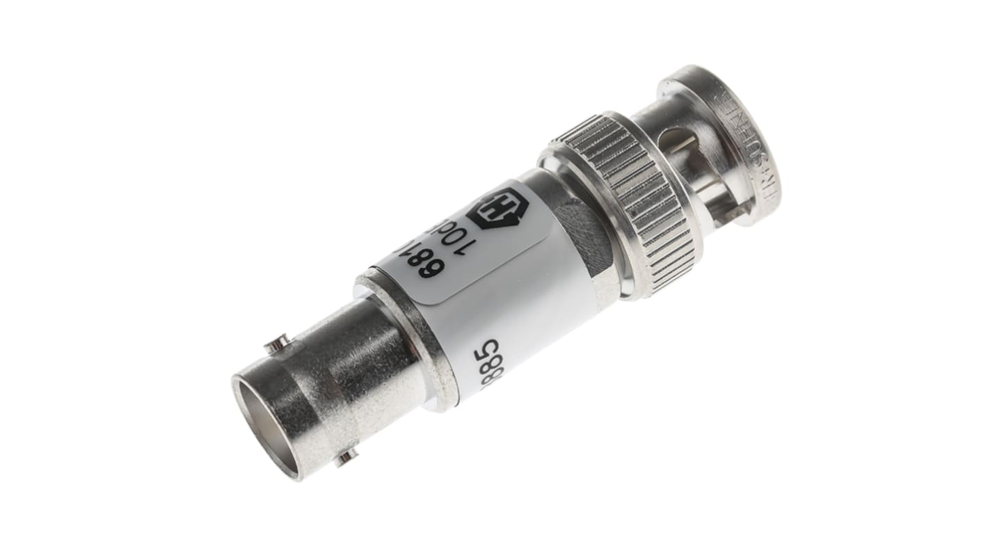 Huber+Suhner HF Dämpfungsglied, BNC Stecker - BNC Buchse, 0.5 dB, 10 dB, 50Ω, 4GHz